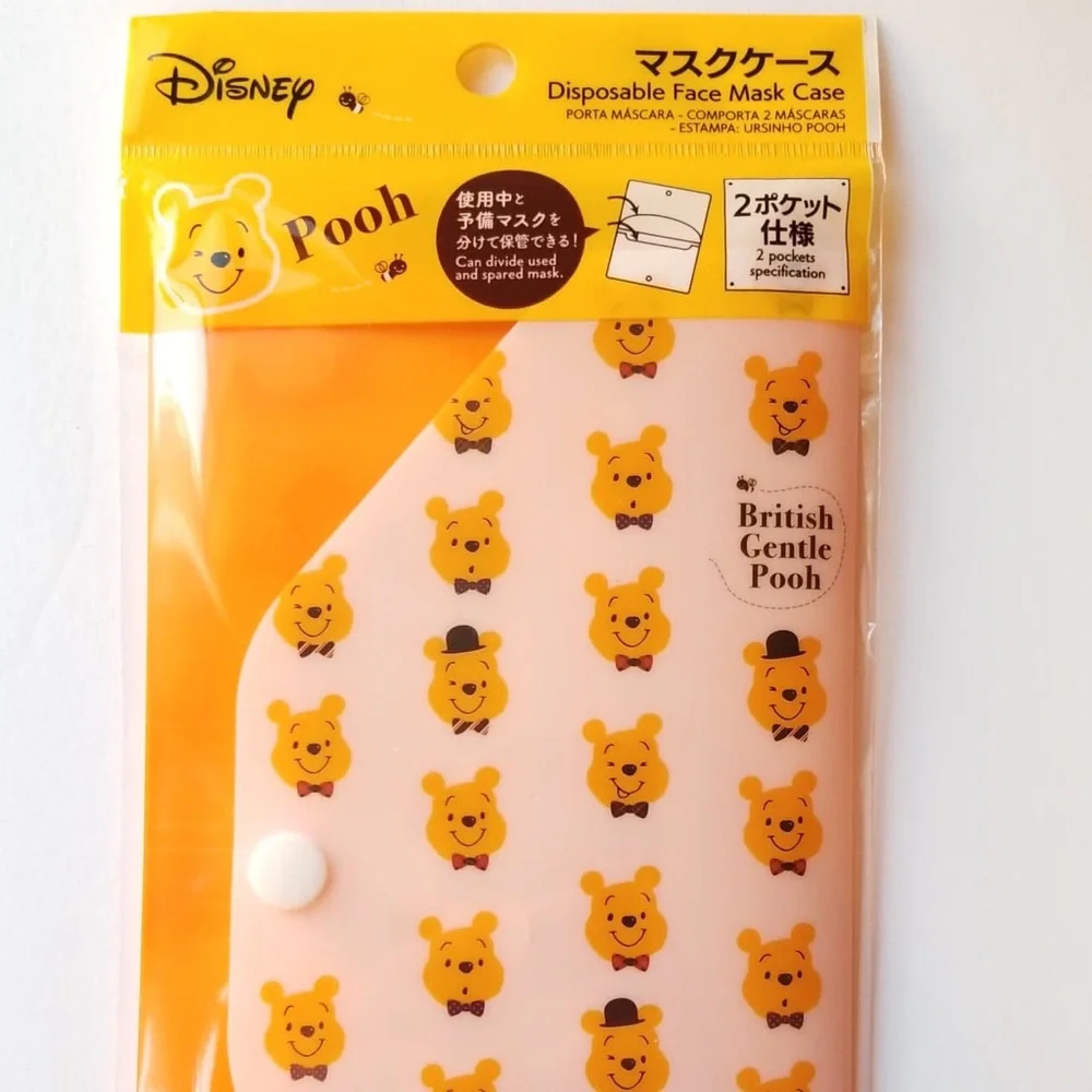 DISNEY WINNIE THE POOH DISPOSABLE FACE MASK CASE